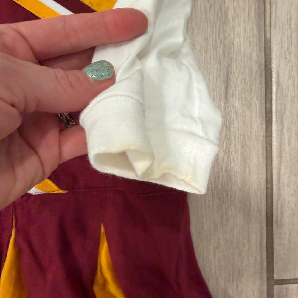 Vintage Y2K Washington Redskins NFL Toddler Cheerleader Dress - Picture 2 of 7